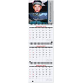 3 Month at a Glance Small Wall Calendars (6"x18 3/4")